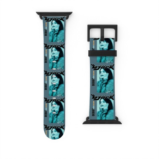 Discover Bjork Venus as a boy Retro Watch Bands For Apple Watch, Bjork Venus as a boy Vintage print Watch Bands For Apple Watch