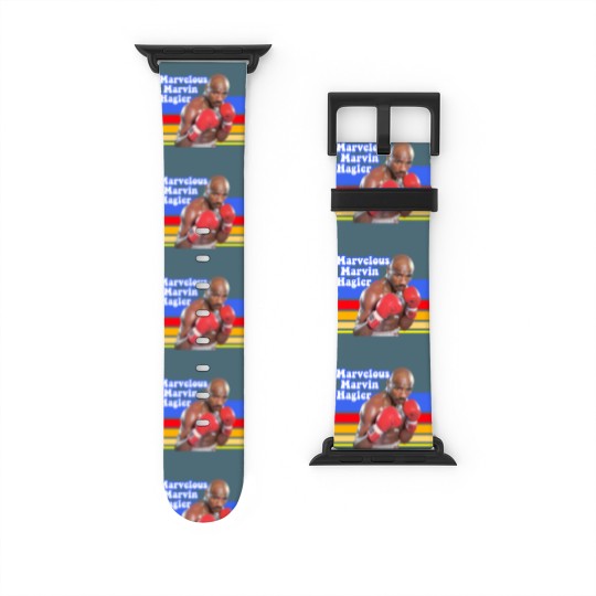 Discover Retro Marvelous Marvin Hagler Watch Bands For Apple Watch
