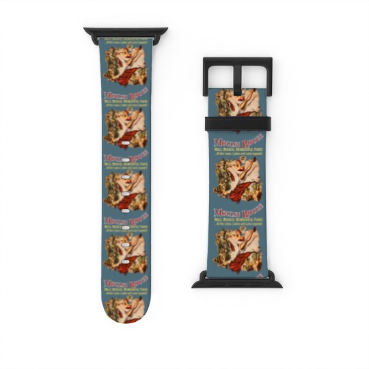 Discover Moulin Rouge V3 Poster Men Watch Bands For Apple Watch