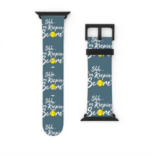 Discover Scorekeeper Softball Team Scorebook Keeper Gift Te Watch Bands For Apple Watch