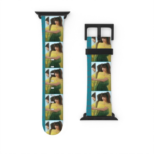 Discover Vintage Graphic Kate Bush Original Design Short Sleeve Crewneck Unisex Watch Bands For Apple Watch