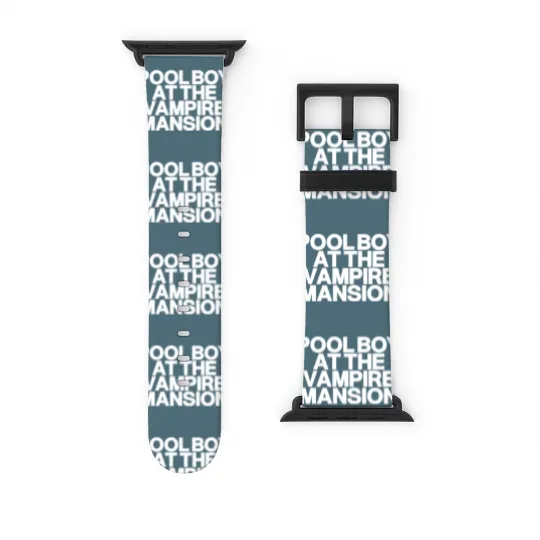 Discover Pool Boy At The Vampire Mansion Watch Bands For Apple Watch ,Gerard Way Watch Bands For Apple Watch, Mcr Gerard Way Watch Bands For Apple Watch