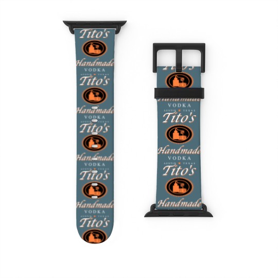 Discover Tito's Handmade Vodka Watch Bands For Apple Watch, Vodka Watch Bands For Apple Watch, Vodka Alcohol Watch Bands For Apple Watch