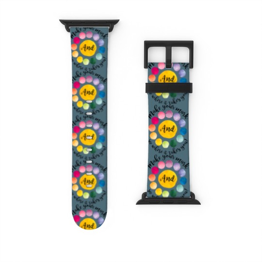 Discover Make Your Mark Happy International Dot Day Watch Bands For Apple Watch