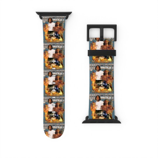 Discover Outkast Ms. Jackson Rap Watch Bands For Apple Watch, Outkast Rap 90s Vintage Retro Classic Graphic Watch Bands For Apple Watch