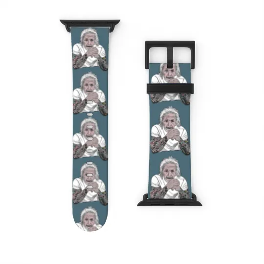 Discover tattoo Einstein Watch Bands For Apple Watch