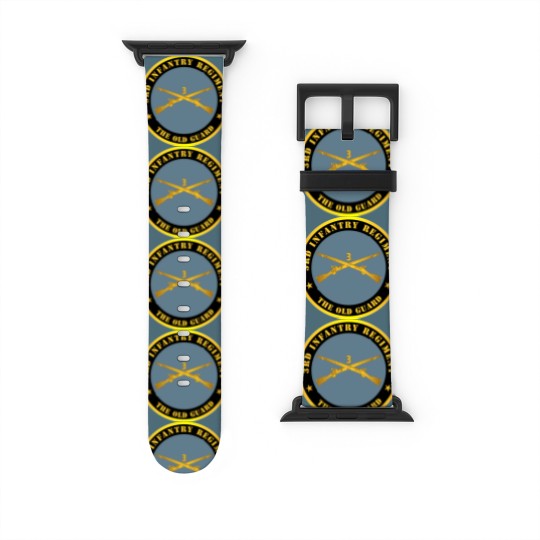 Discover 3rd Infantry Regiment The Old Guard w Inf Branch Watch Bands For Apple Watch