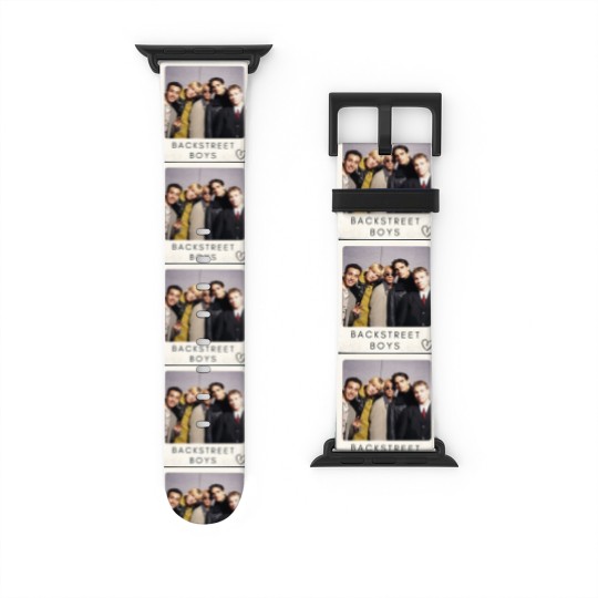 Discover Back Street Boys Polaroid Watch Bands For Apple Watch