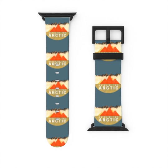 Discover Retro USA Mountain - Gates Of The Arctic National Watch Bands For Apple Watch