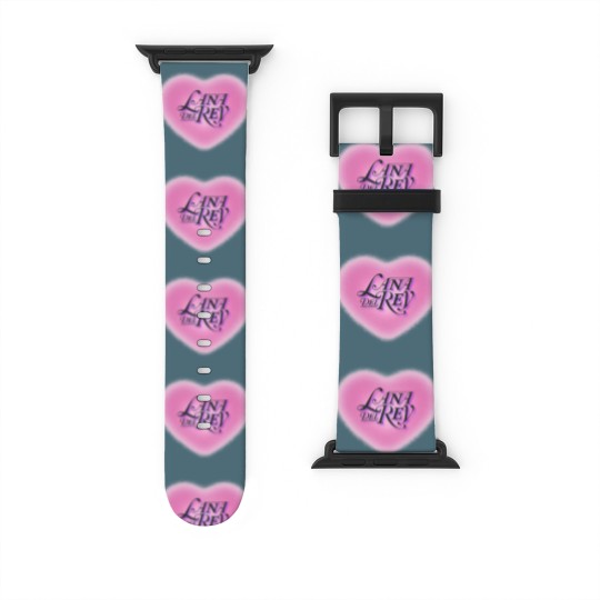 Discover Lana Del Rey Watch Bands For Apple Watch (Pink Heart), Born To Die Watch Bands For Apple Watch