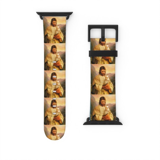 Discover cats and jesus lover gift - Cat And Jesus - Watch Bands For Apple Watch