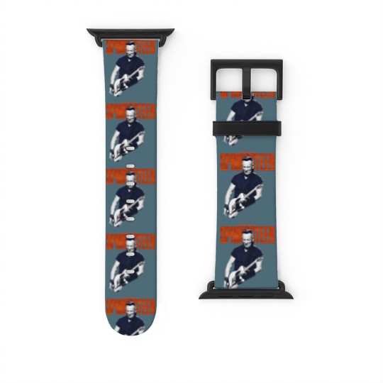 Discover Springsteen and the E Street Band 2023 World Tour Guitar Watch Bands For Apple Watch - Vintage Springsteen World Tour 23 Watch Bands For Apple Watch
