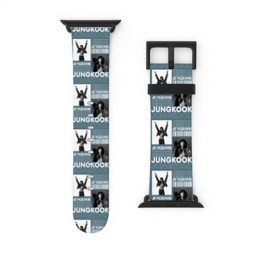 Discover Jungkookie Graphic 90s Watch Bands For Apple Watch,Jungkook Bts Watch Bands For Apple Watch, Vintage JungKook 90s Bootleg Watch Bands For Apple Watch