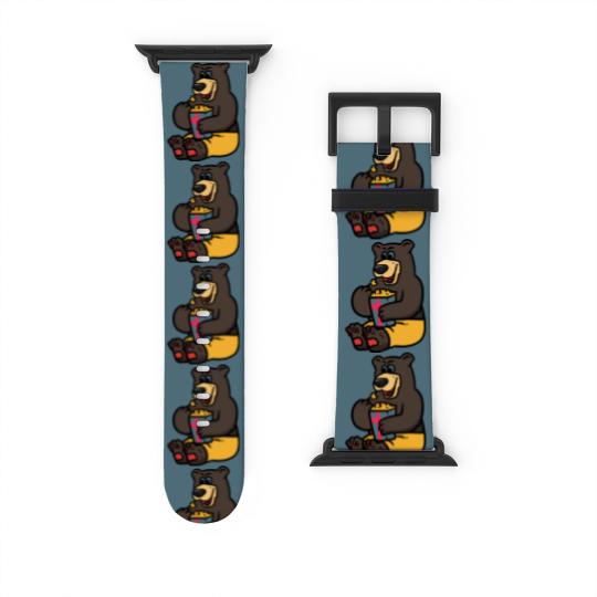 Discover Swiss Bear and Popcorn Watch Bands For Apple Watch