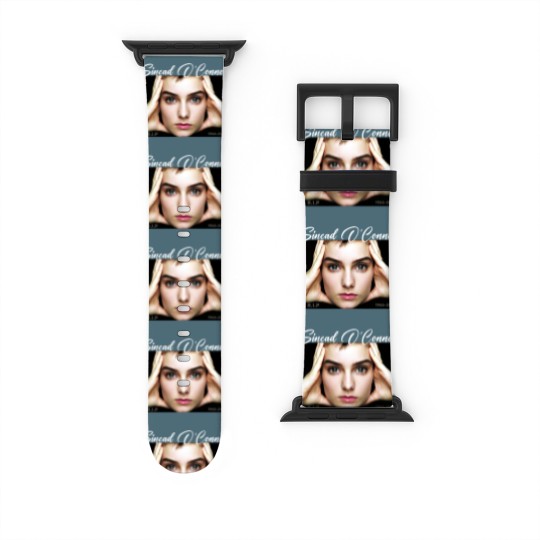 Discover Rest In Peace Sinead O'Connor Watch Bands For Apple Watch, RIP Sinead O'Connor Watch Bands For Apple Watch, Sinead O'Connor Watch Bands For Apple Watch
