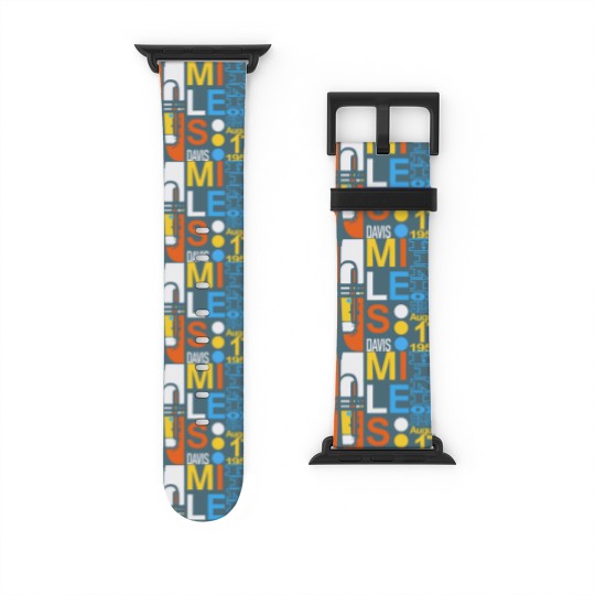 Discover Miles Davis Kind Of Blue Watch Bands For Apple Watch - John Coltrane - Blue Note Records