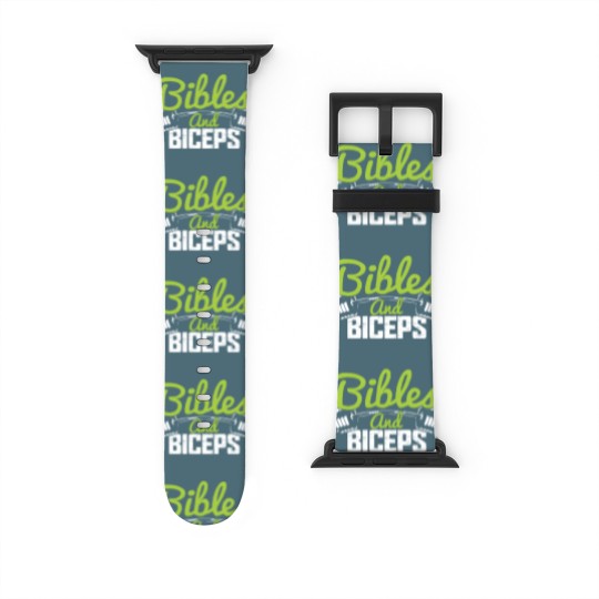 Discover BIBLES AND BICEPS Watch Bands For Apple Watch