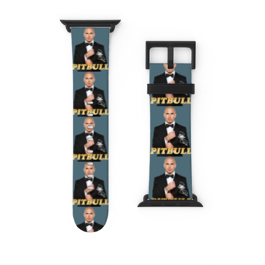 Discover Pitbull Rapper 2023 with Signature Watch Bands For Apple Watch