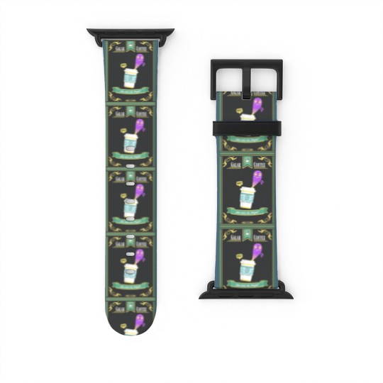 Discover Galarian Polteageist - Coffee Watch Bands For Apple Watch