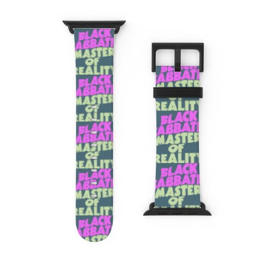 Discover Men Black Sabbath Master Of Reality Particular Watch Bands For Apple Watch Watch Bands For Apple Watch