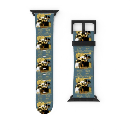 Discover The Monkees 56th Anniversary 1966-2022 Signatures Watch Bands For Apple Watch,