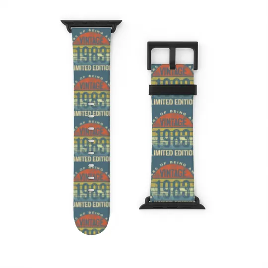 Discover Vintage 1983  40 Year Old Gifts 40th Birthday Watch Bands For Apple Watch