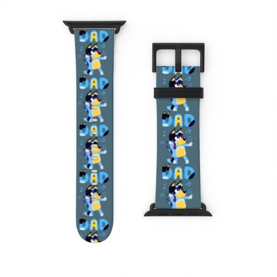 Discover Funny blues Dad Mum Father_s Day Watch Bands For Apple Watch