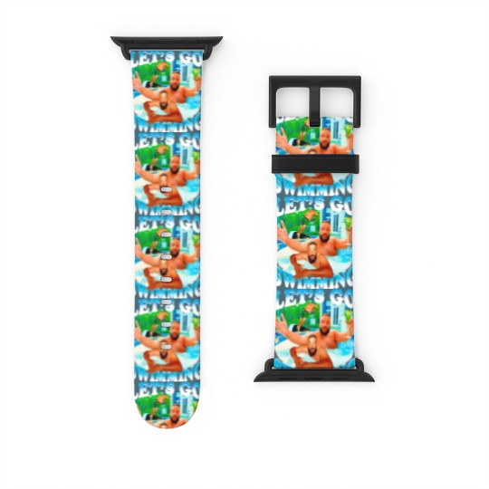 Discover Lets Go Swimming Dj Khaled Watch Bands For Apple Watch, Dj Khaled Funny Watch Bands For Apple Watch, Dj Khaled Merch