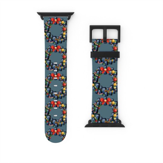 Discover Tardis Doctor Who Multiface Christmas Wreath - Doctor Who - Watch Bands For Apple Watch
