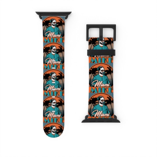 Discover Miami Mike Watch Bands For Apple Watch, Mike McDaniel Watch Bands For Apple Watch