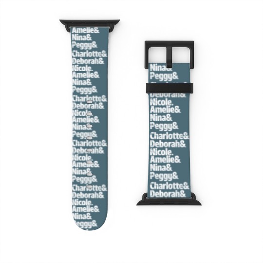 Discover Techno Amelie & Nina & Peggy & Charlotte & Deborah Watch Bands For Apple Watch