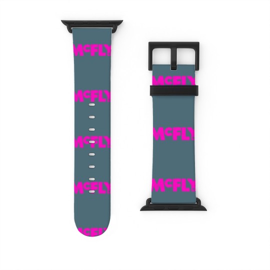 Discover McFly Logo pink Watch Bands For Apple Watch
