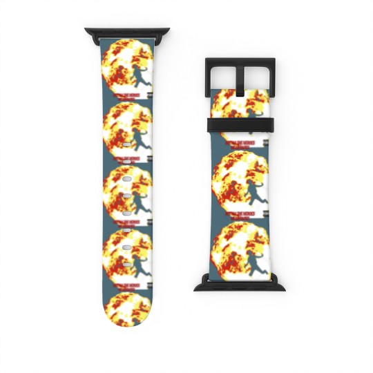Discover Metro Boomin Not All Heroes Wear Capes Album Cover Watch Bands For Apple Watch