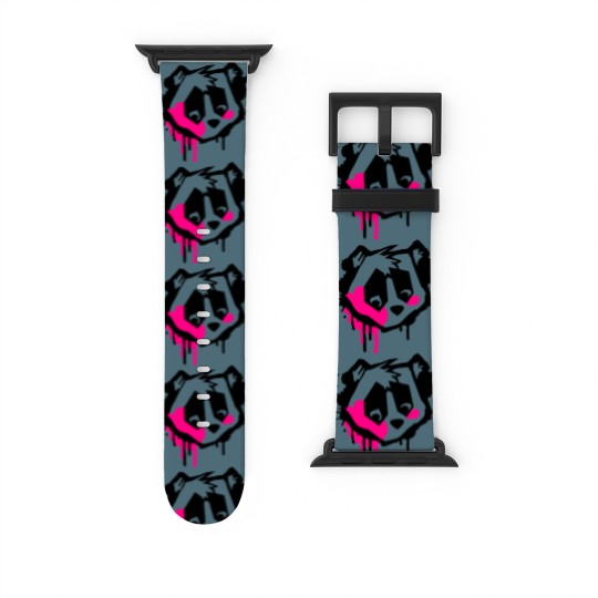 Discover Bear Head in graffiti style Watch Bands For Apple Watch