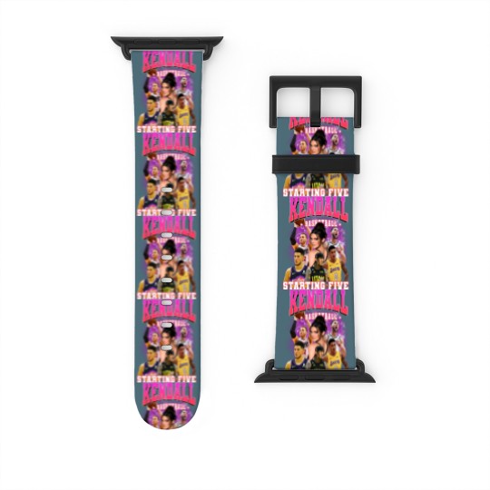 Discover 90s Vintage Kendall Starting Five Watch Bands For Apple Watch Loahaddian Kendall Jenner Team Watch Bands For Apple Watch