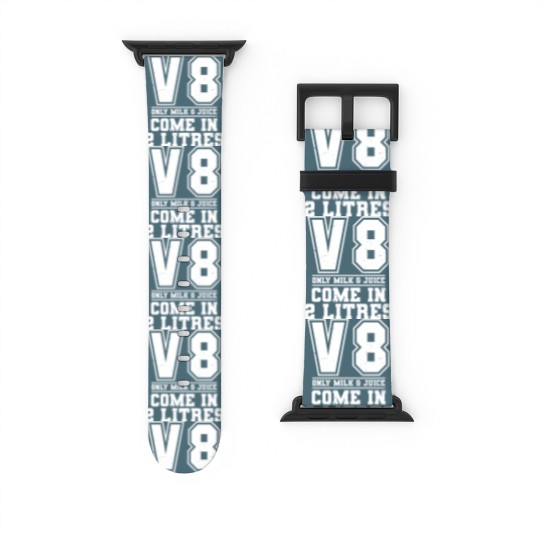 Discover V8 Engine Watch Bands For Apple Watch | Milk And Juice Come 2 Litres Gift - V8 Engine - Watch Bands For Apple Watch
