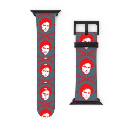 Discover Timothee Chalamet Watch Bands For Apple Watch, Timothee Chalamet Lover Watch Bands For Apple Watch, I Love Timothee Chalamet