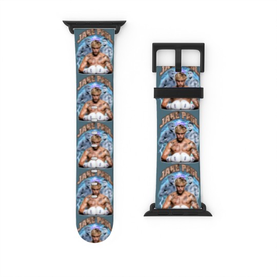 Discover Vintage Jake Paul Watch Bands For Apple Watch Boxing Player Watch Bands For Apple Watch, Gift for Boxing Player Fan Watch Bands For Apple Watch