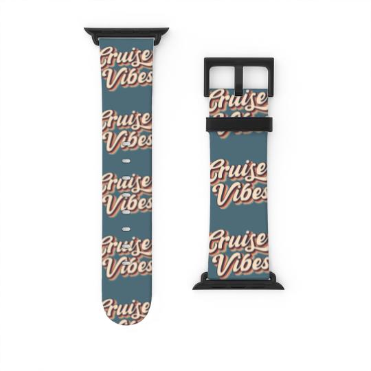 Discover Cruise Vibes Watch Bands For Apple Watch, Friends Summer Vacation Group Gift Watch Bands For Apple Watch, Cruise Watch Bands For Apple Watch