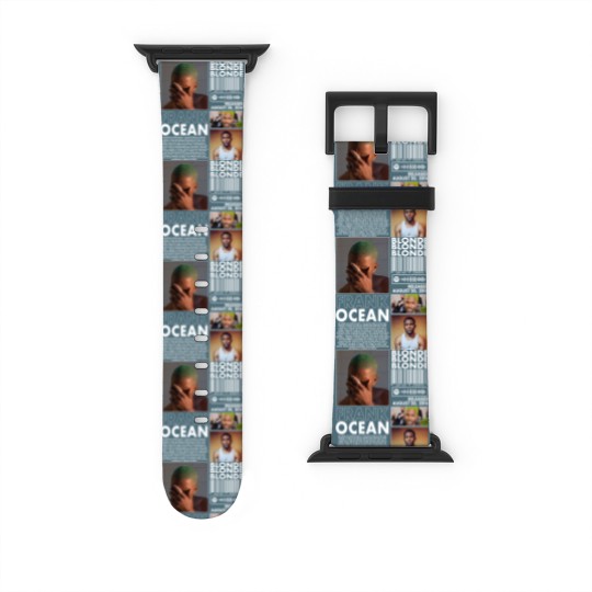 Discover Frank Ocean Rap Watch Bands For Apple Watch, Blonde Album Merch Vintage Rapper Hiphop
