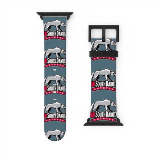 Discover South Dakota Coyotes SDC Athletic Watch Bands For Apple Watch