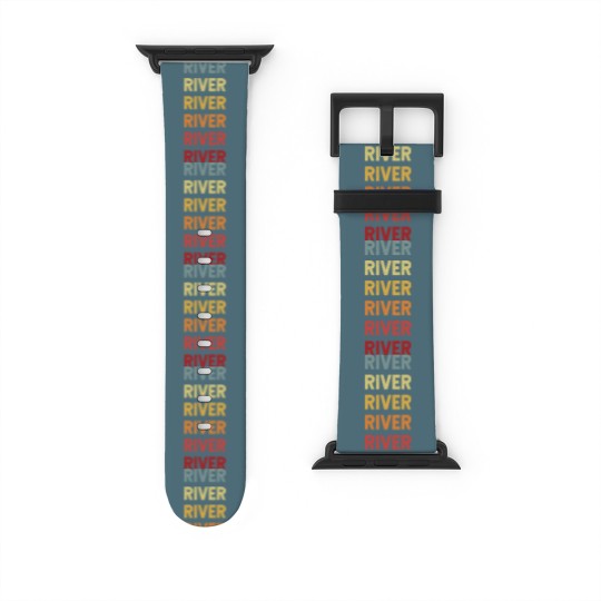 Discover River Name Vintage Retro Gift Called River - River - Watch Bands For Apple Watch