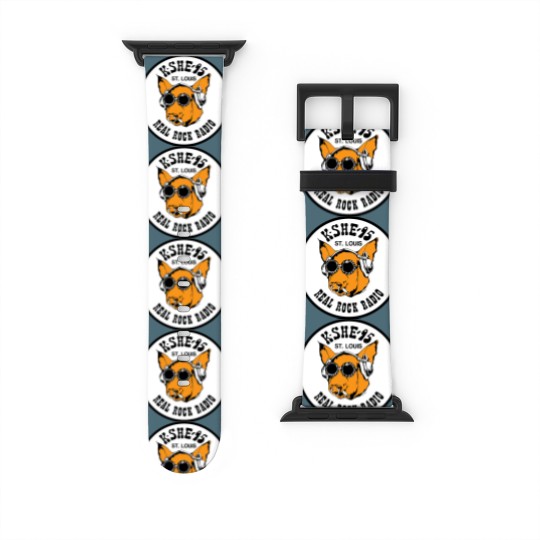 Discover KSHE 95 real rock radio station St. Louis area Baby Blankets Watch Bands For Apple Watch