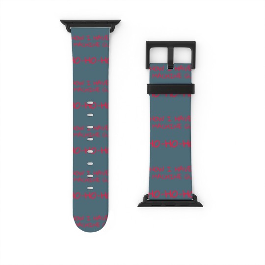Discover NOW I HAVE A MACHINE GUN - Now I Have A Machine Gun - Watch Bands For Apple Watch