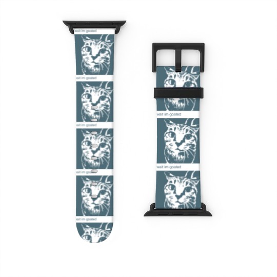 Discover wait i'm goated funny meme t Watch Bands For Apple Watch