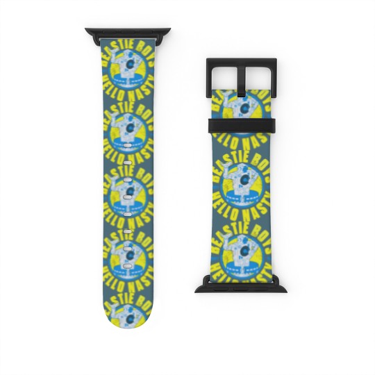 Discover Beastie Boys unisex: Hello Nasty 20 Years Watch Bands For Apple Watch