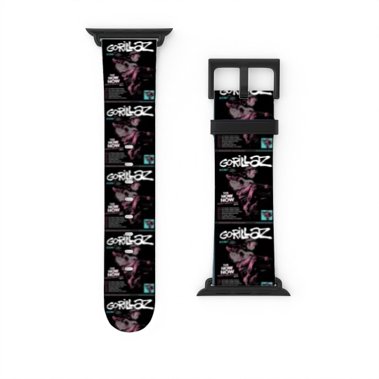 Discover Gorillaz The Now Now Watch Bands For Apple Watch Retro Vintage 90s Hip Hop Graphic