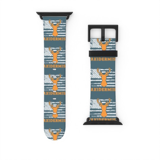 Discover Taxidermist American Flag Taxidermy Watch Bands For Apple Watch