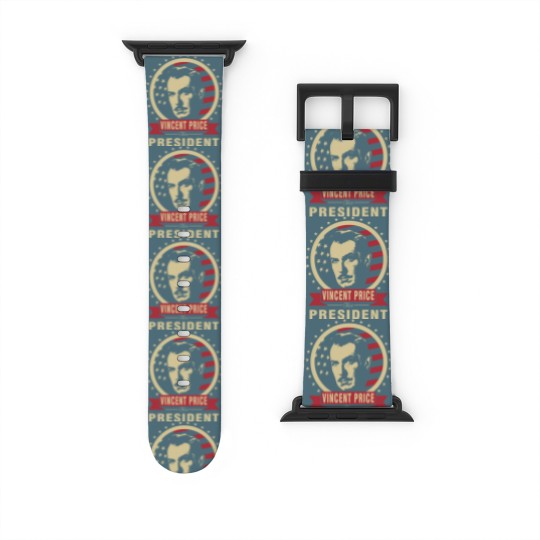 Discover Vincent Price for President Watch Bands For Apple Watch Watch Bands For Apple Watch