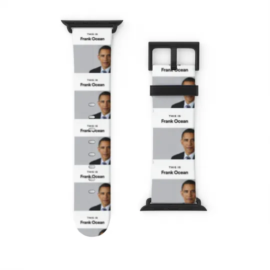 Discover This is Frank Ocean Meme Watch Bands For Apple Watch | unisex Heavy Watch Bands For Apple Watch